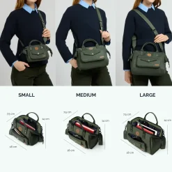 Crossbody Adventurer Medium Grotta Verde