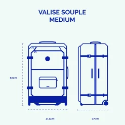 Set de 3 valises Berlin