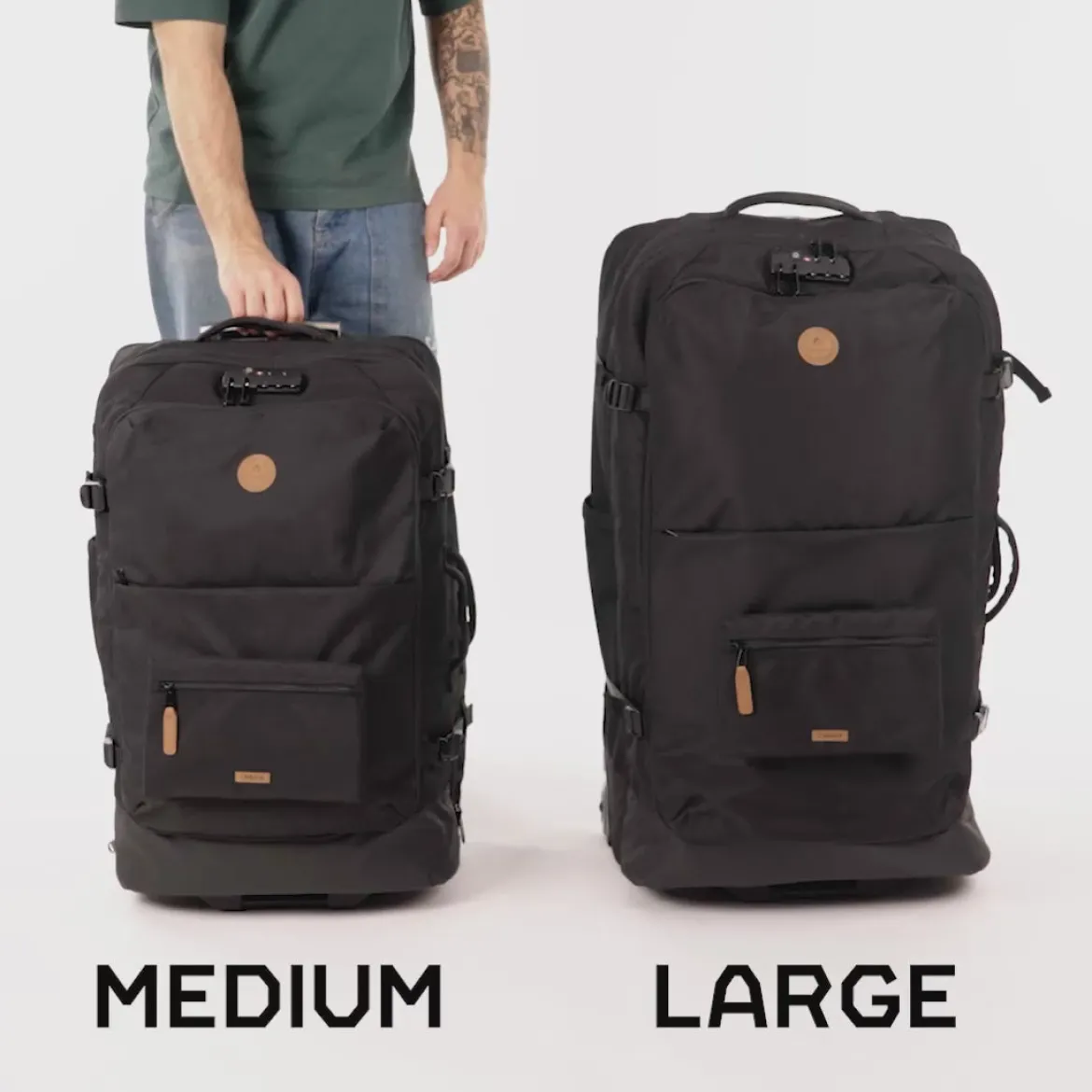 Valise souple 2 roues medium Amiens