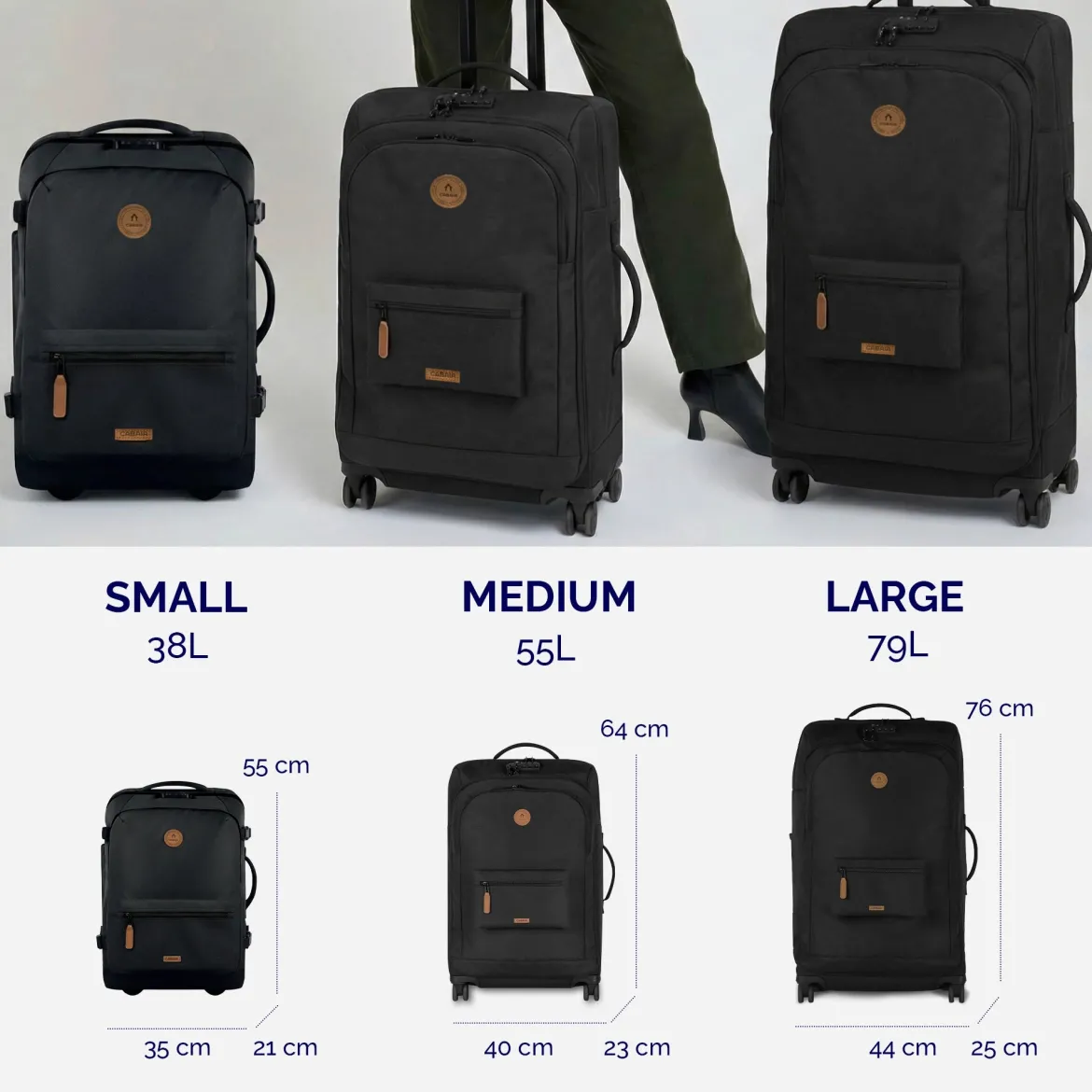 Valise souple 4 roues Small Getaria