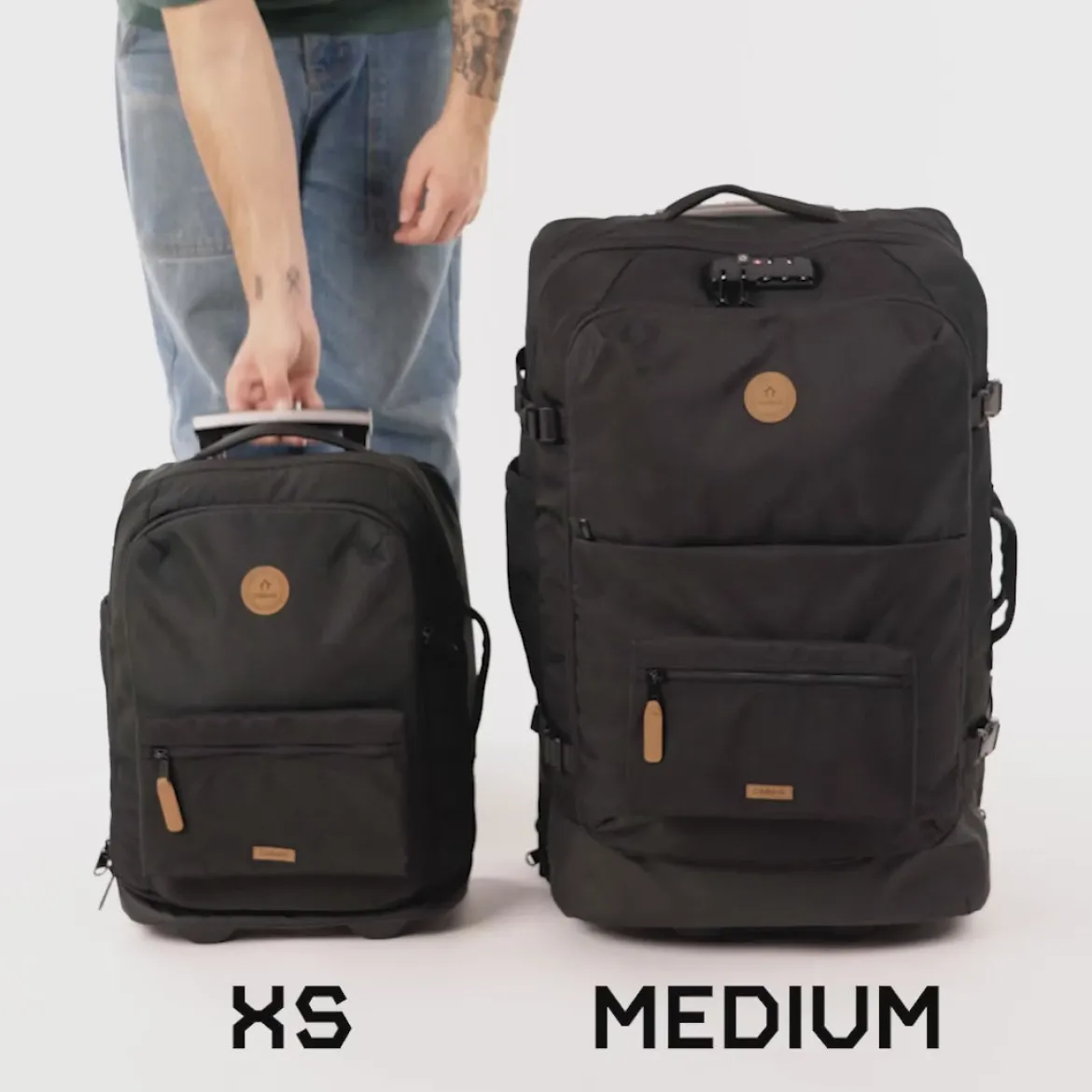 Valise souple 2 roues XS Berlin